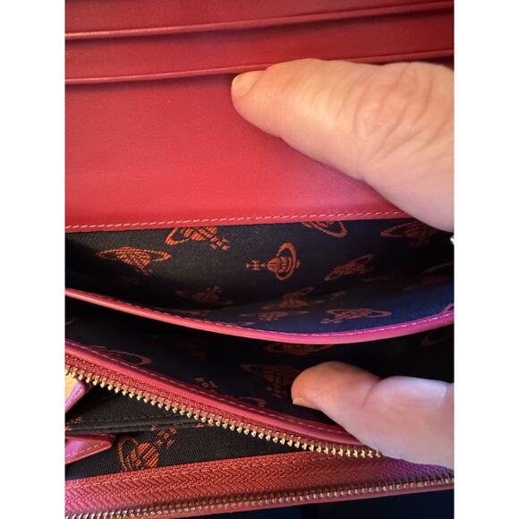 Vivienne Westwood Diamond Tartan Zip around Long Wallet - Picture 13 of 14
